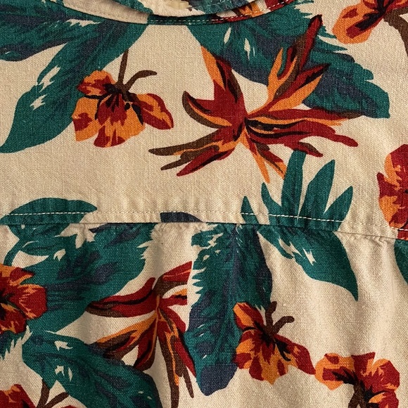 Barque Tropical Print Short Sleeve Shirt - Picture 2 of 4
